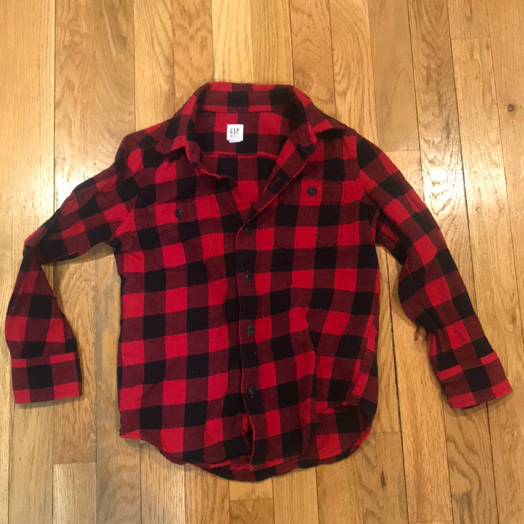Gap Buffalo Check Button Down